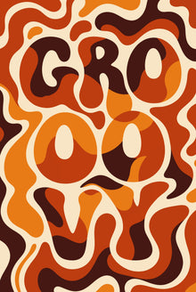 Retro Groovy Waves