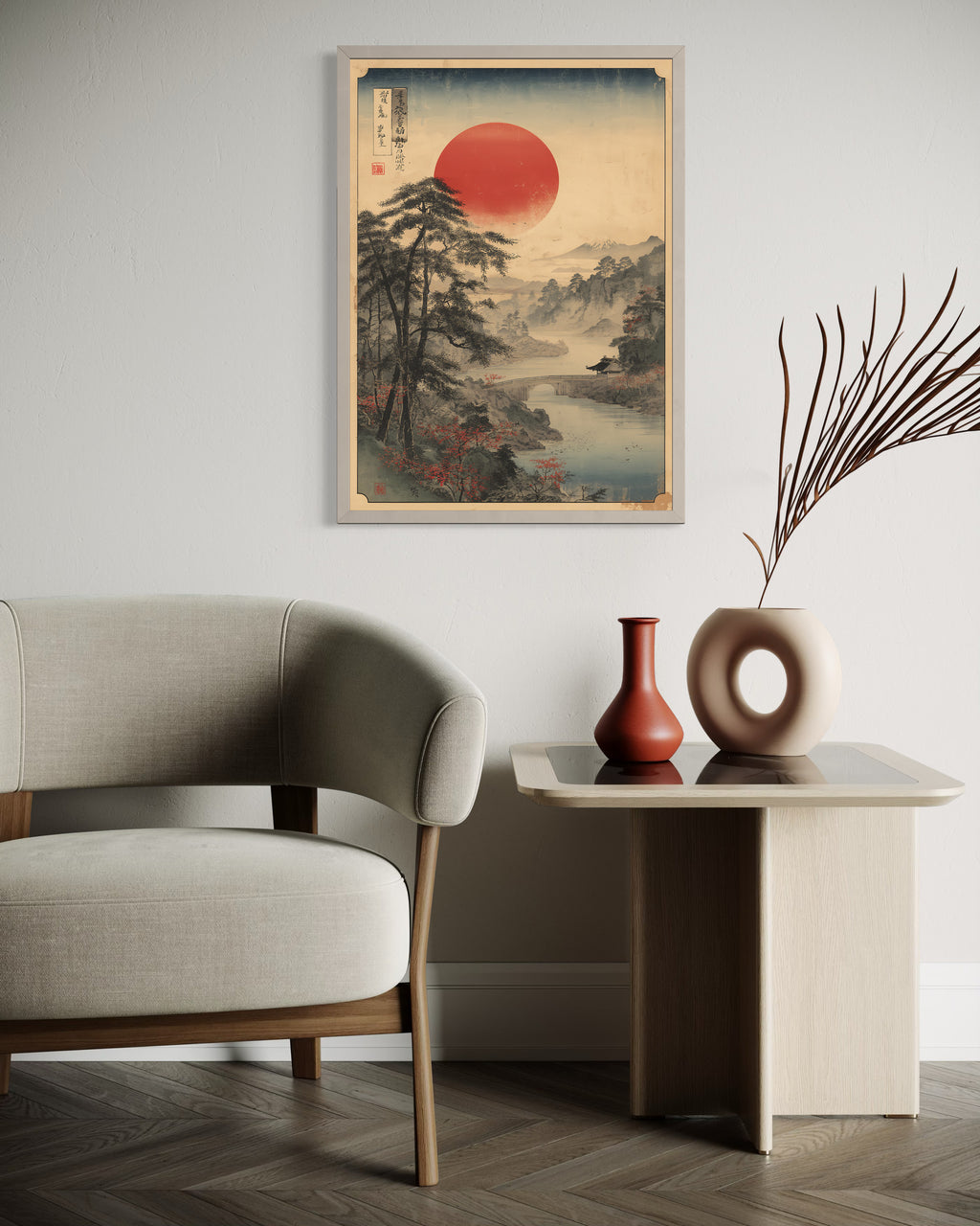 Bamboo River Landscape