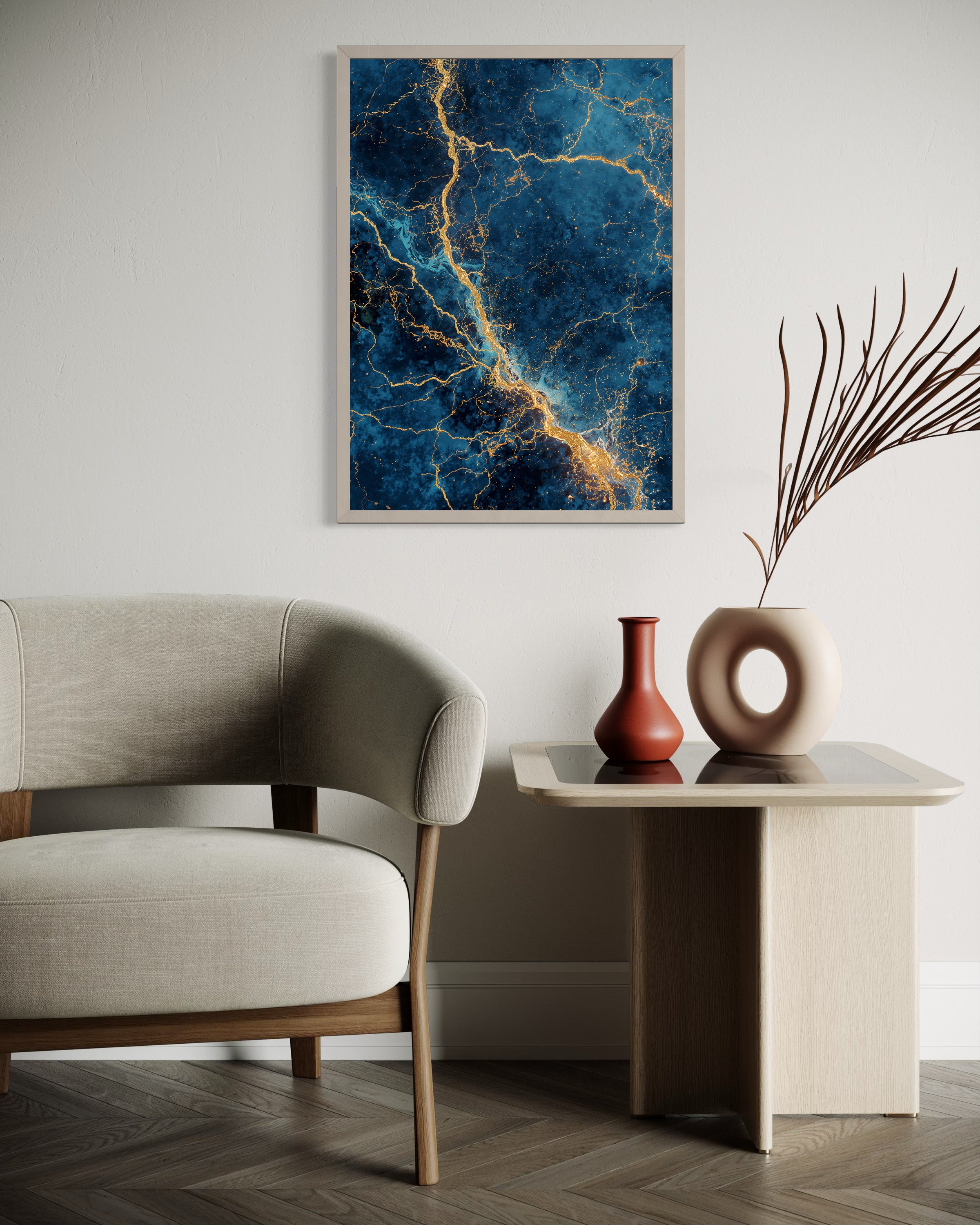 Golden Blue Marble n.2
