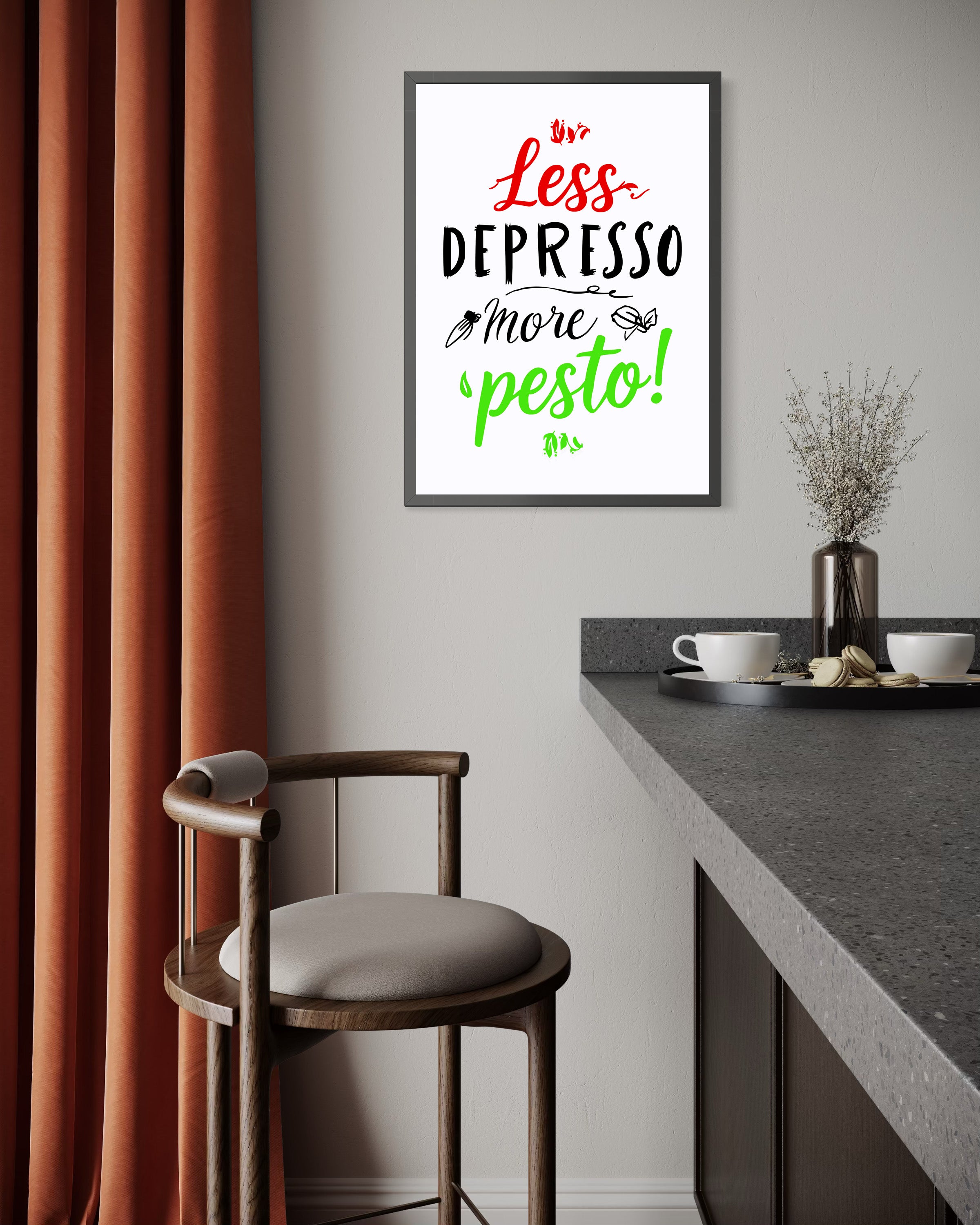 Less Depresso More Pesto