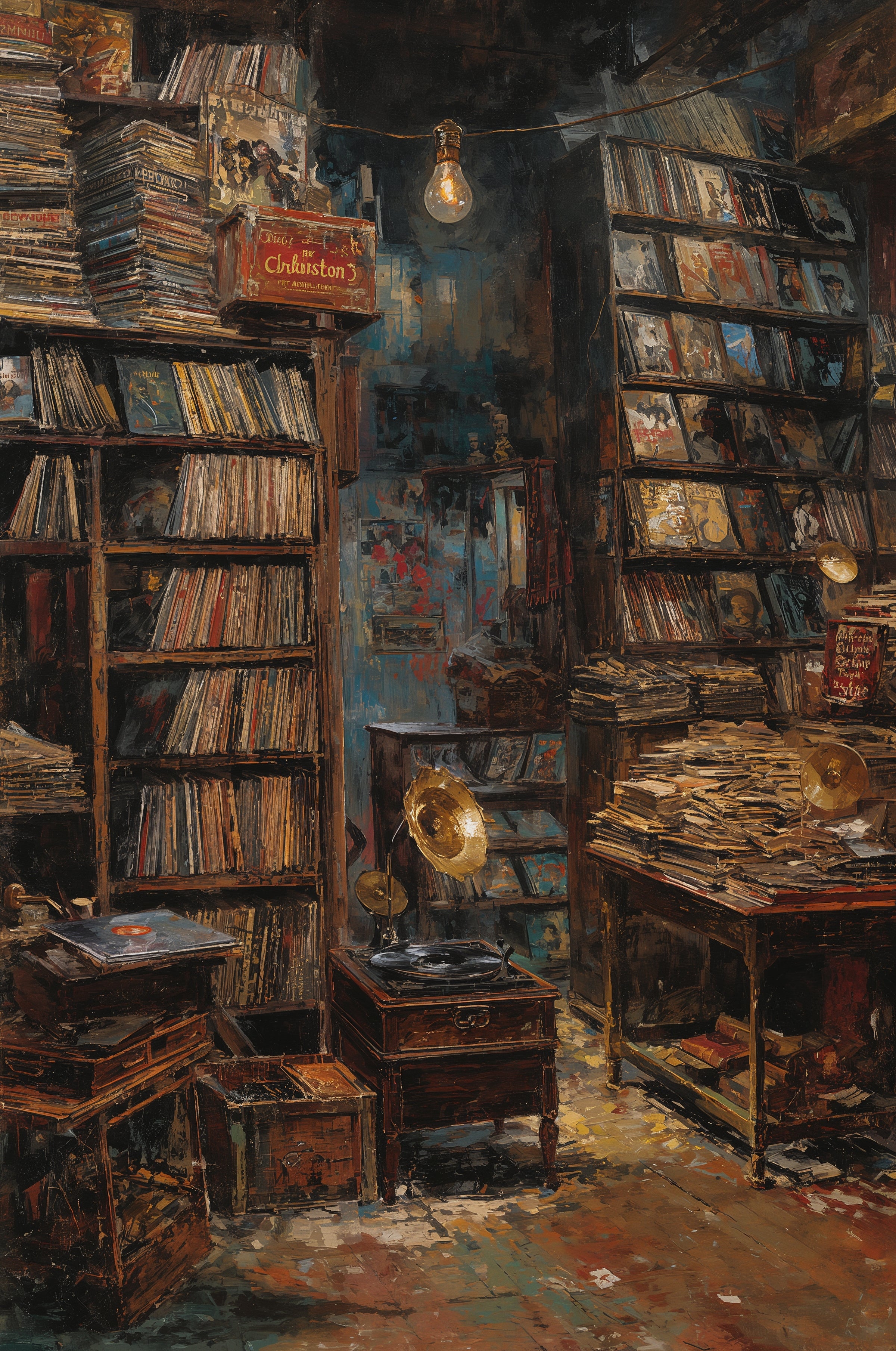 Nostalgic Record Store