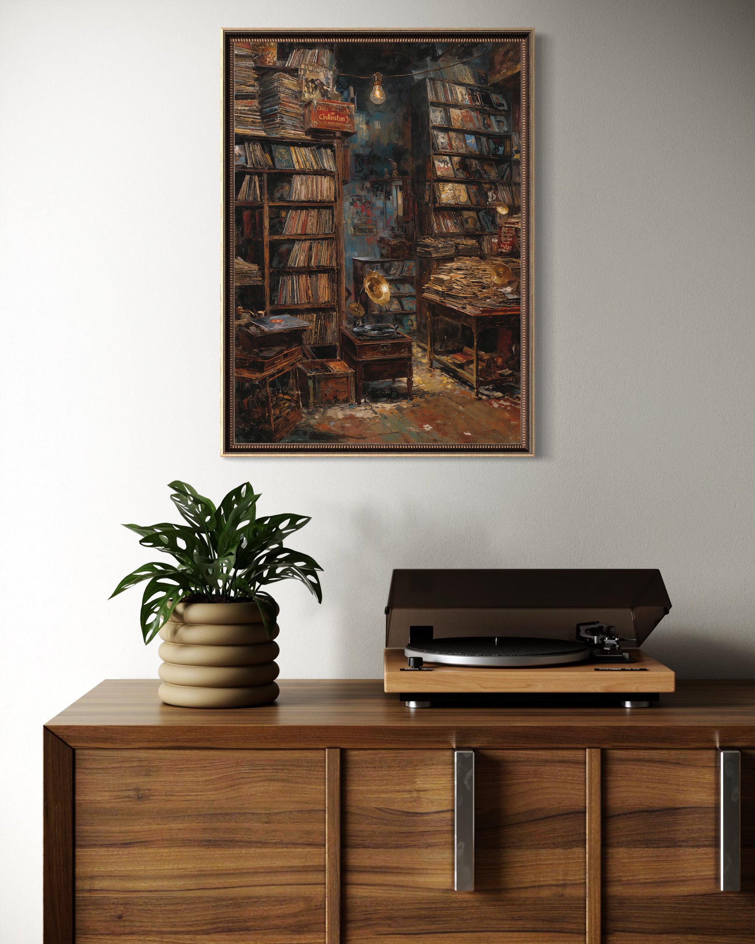 Nostalgic Record Store