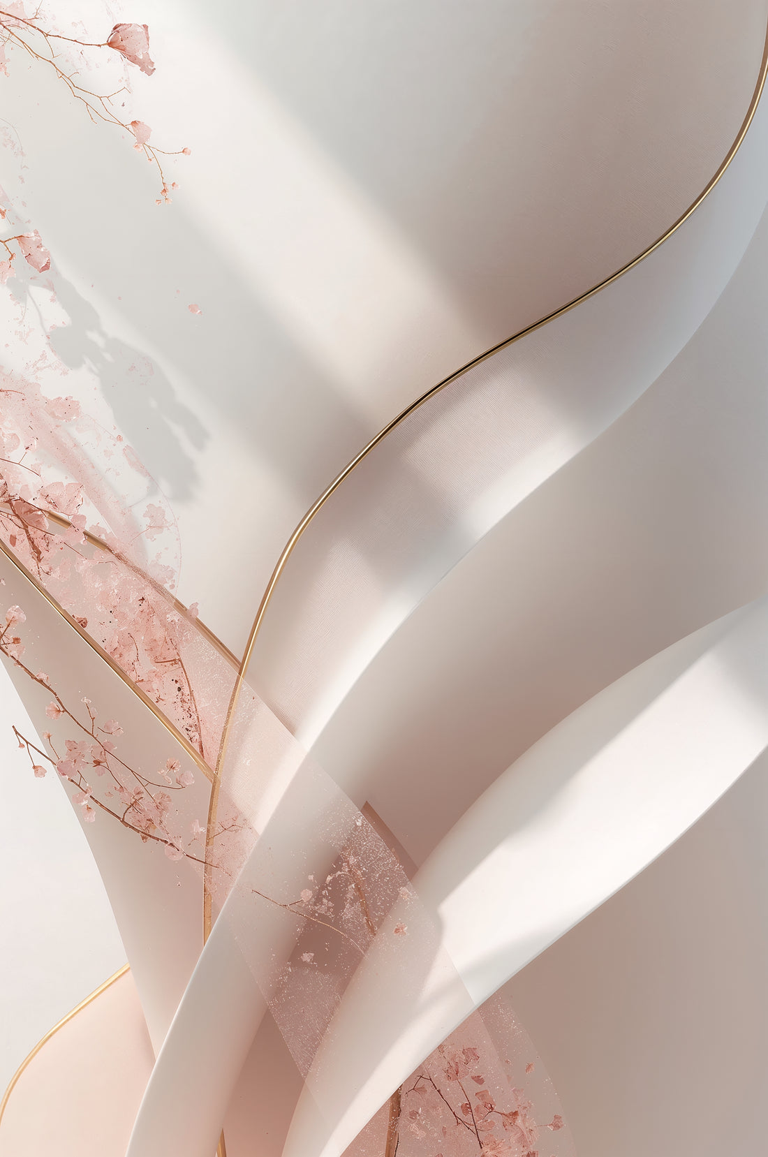 Blossom Veil Symphony framed preview