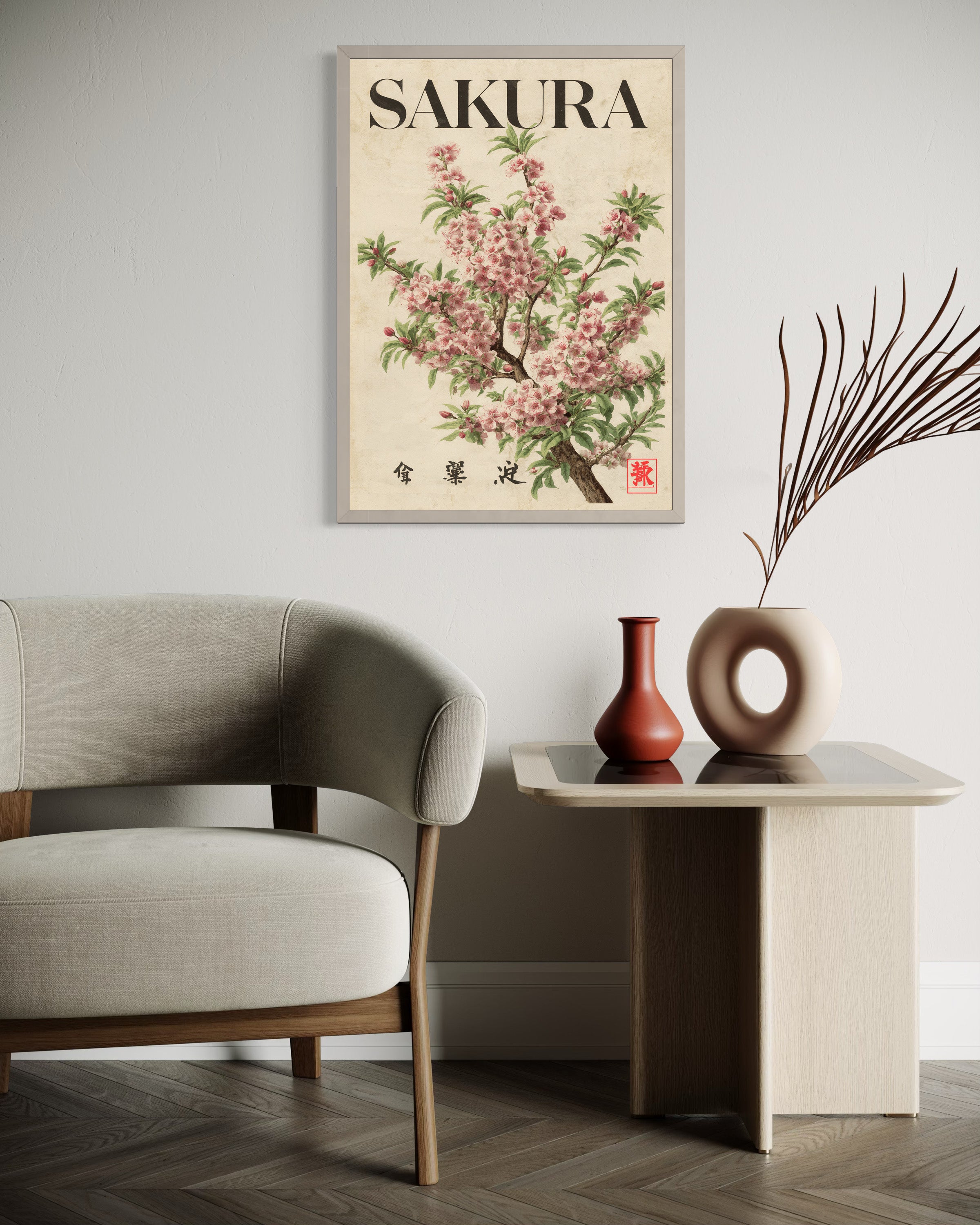 Sakura Vintage Flowers