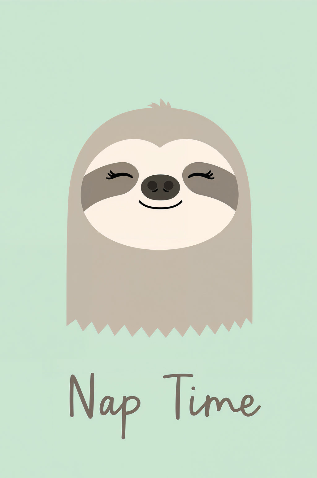 Nap Time Sloth