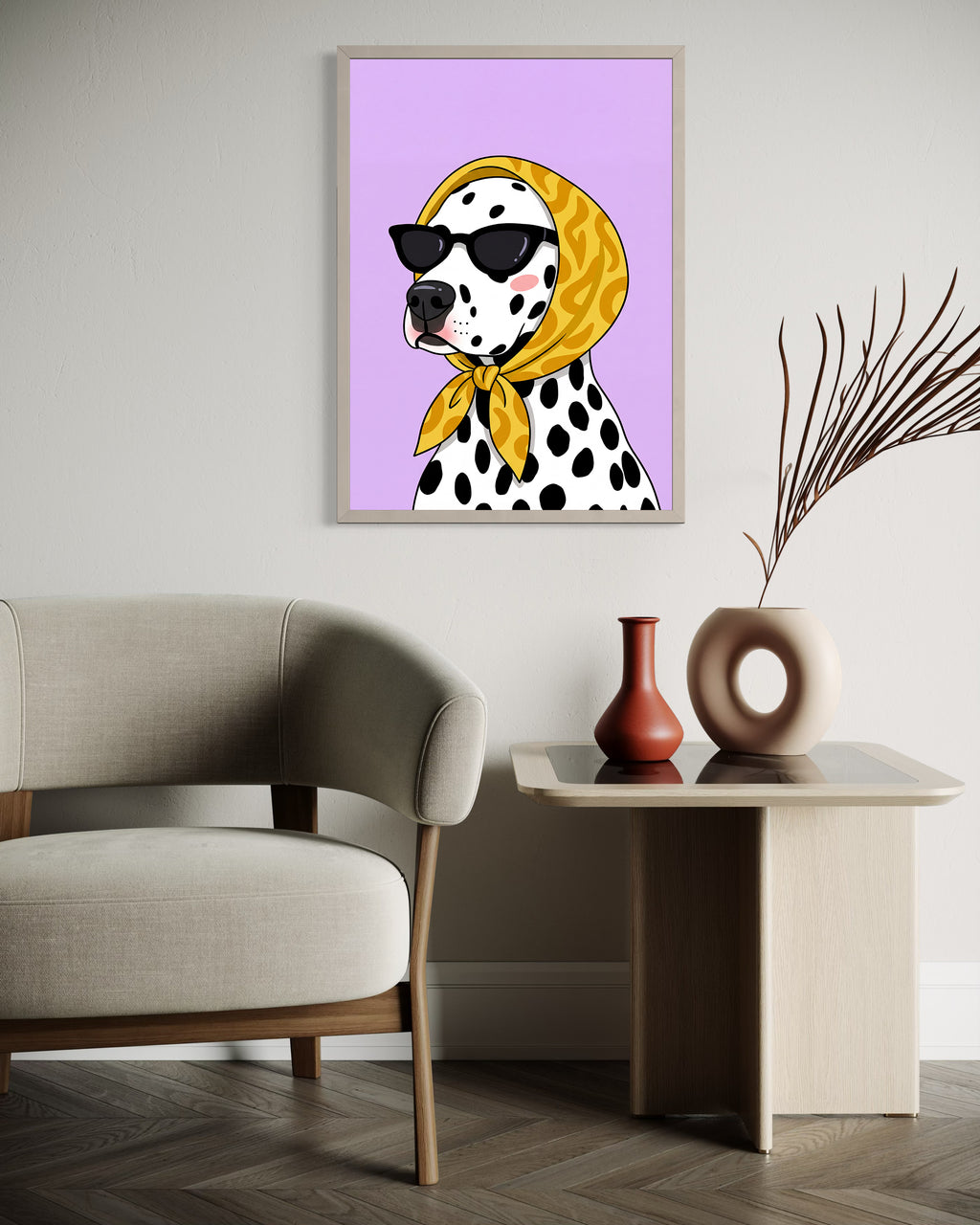 Stylish Dalmata Violet