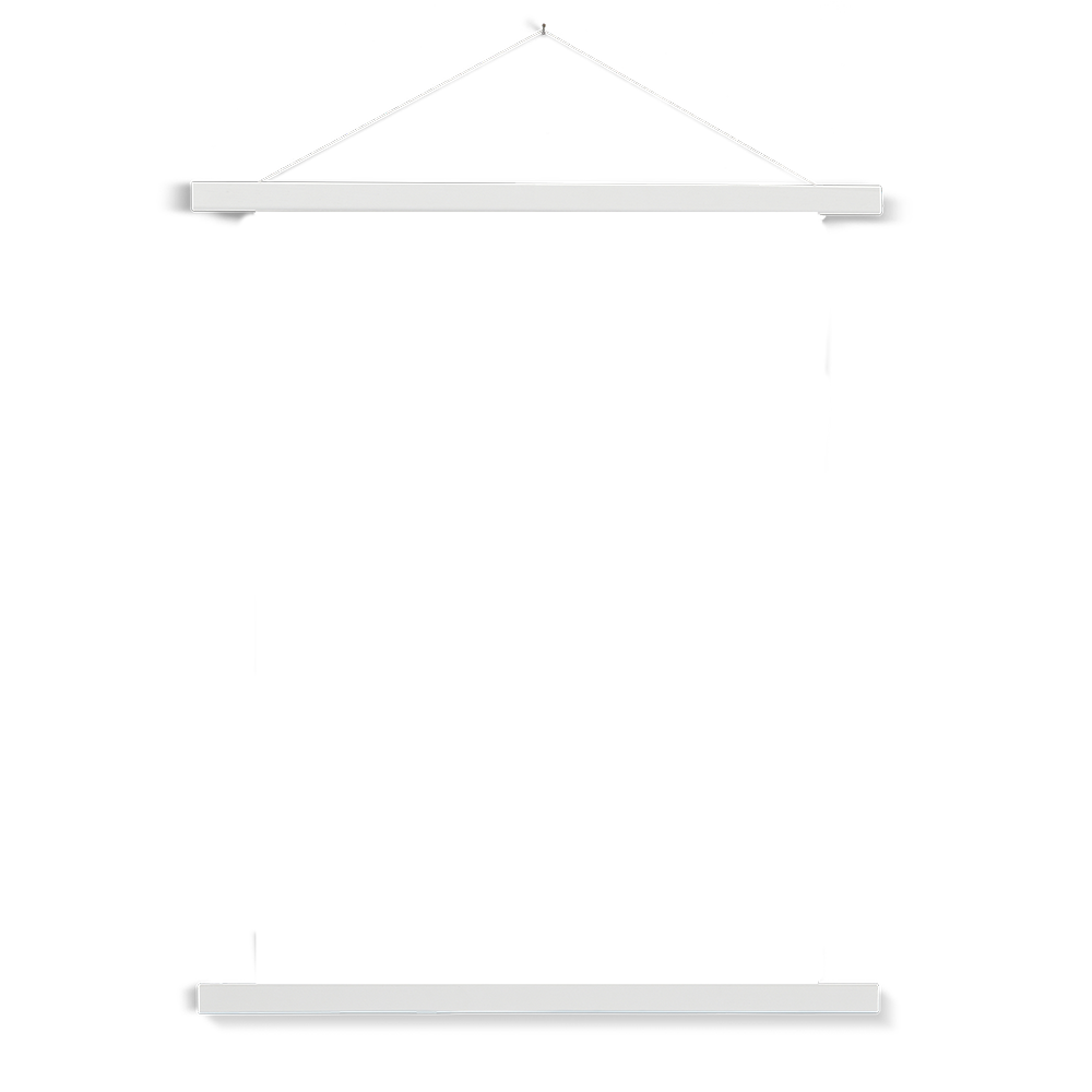 White hanger
